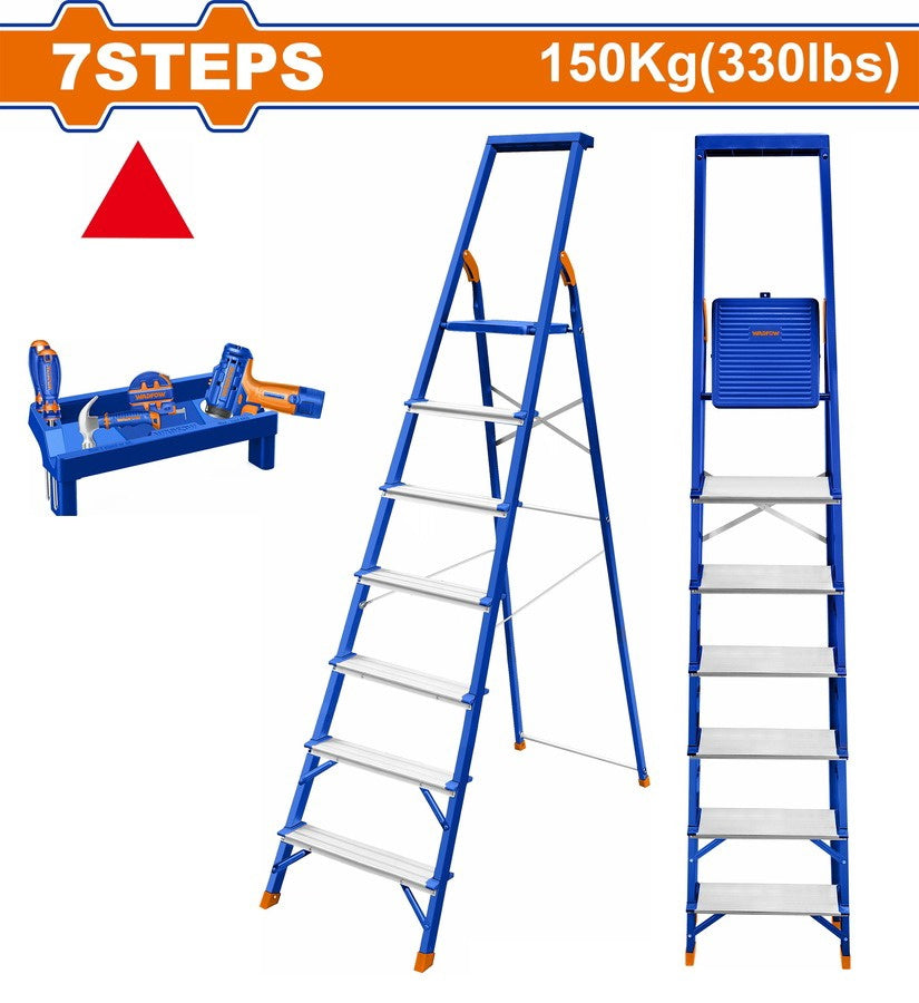 WADFOW Ladder Aluminum 7 Steps WLD1H07