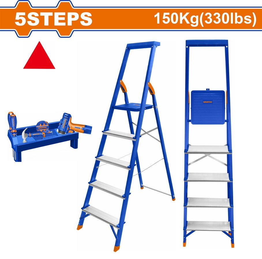 WADFOW Ladder Aluminum 5 Steps WLD1H05