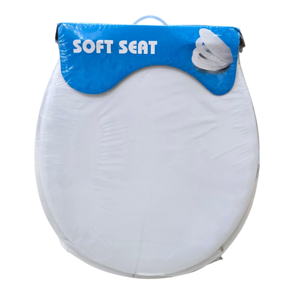 HOMESTAR Toilet Seat Soft White 347761