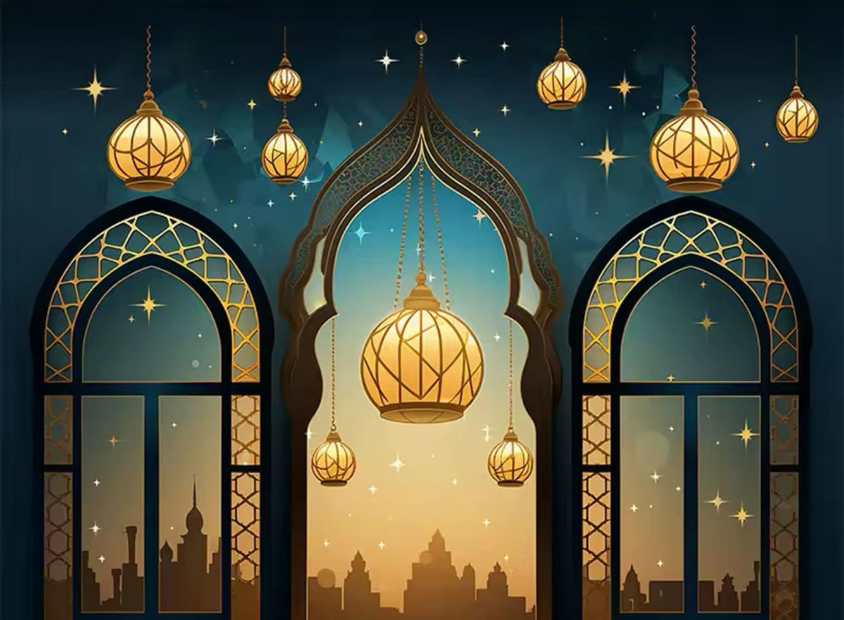Eid / Ramadan Decor Backdrop Large Assorted