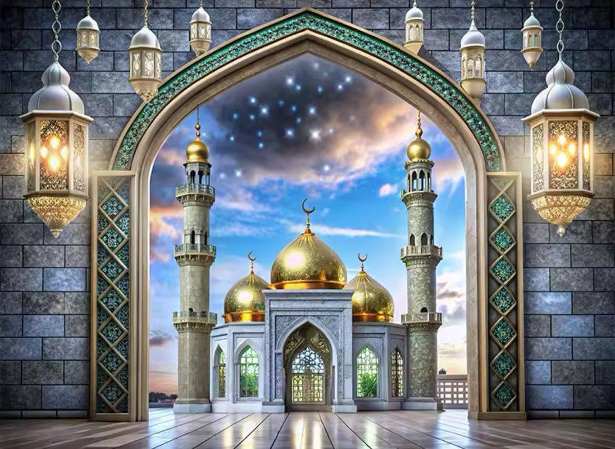 Eid / Ramadan Decor Backdrop Assorted