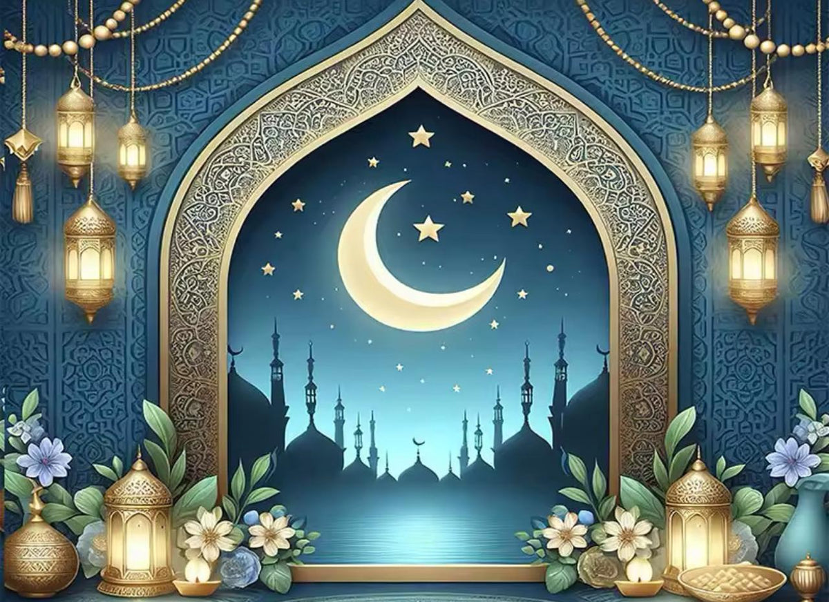 Eid / Ramadan Decor Backdrop Assorted