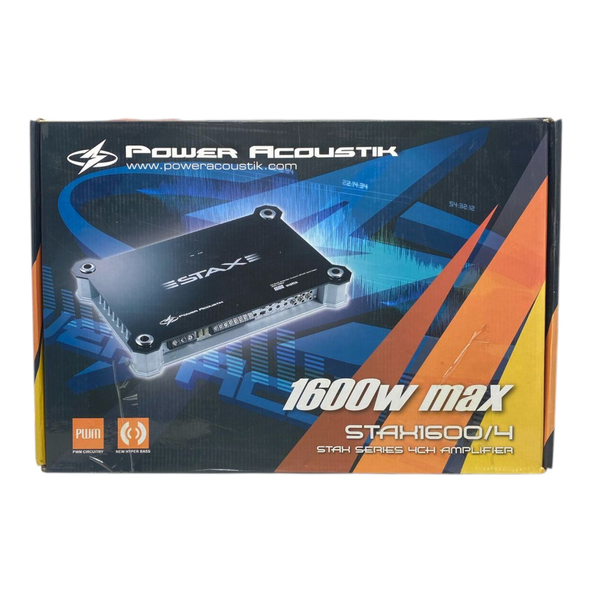POWER ACOUSTIK Amplifier Car STAX1600-4