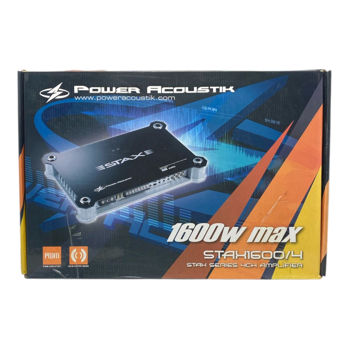 POWER ACOUSTIK Amplifier Car STAX1600-4