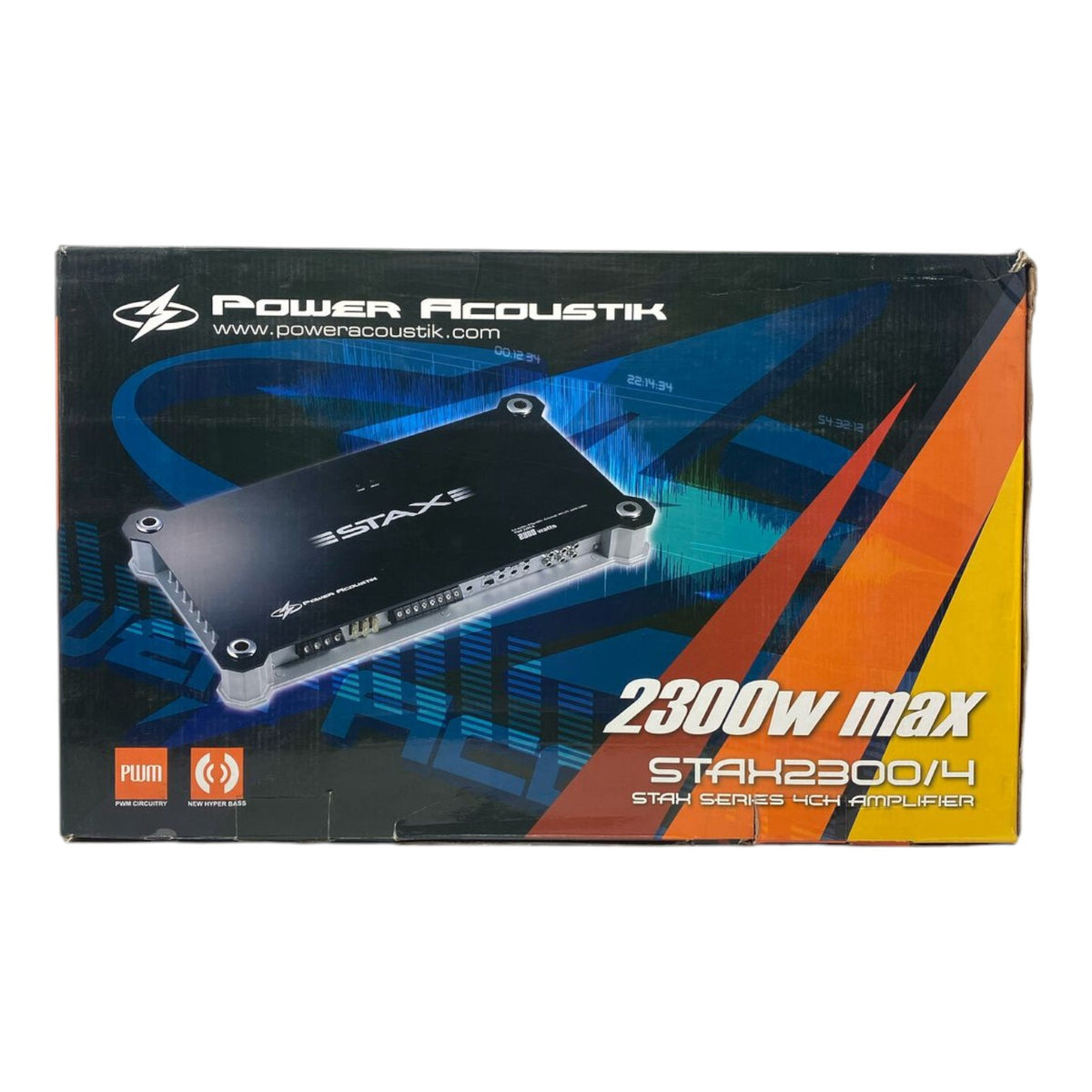 POWER ACOUSTIK Amplifier Car STAX2300-4 4CH