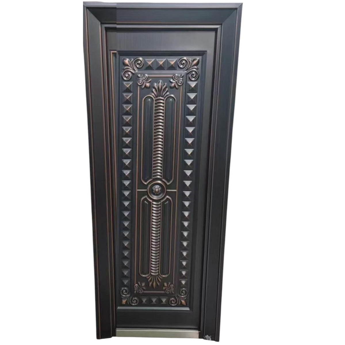 Door Metal Single Dark Copper Decorative Heavy No Glass 2050X960
