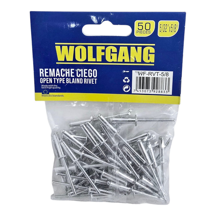 WOLFGANG Rivet Blind 5/32X5/8" 50PCS Pk WF-RVT-5/8
