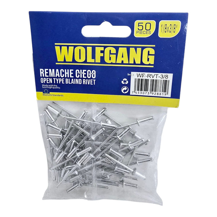 WOLFGANG Rivet Blind 1/8X3/8" 50PCS Pk WF-RVT-3/8