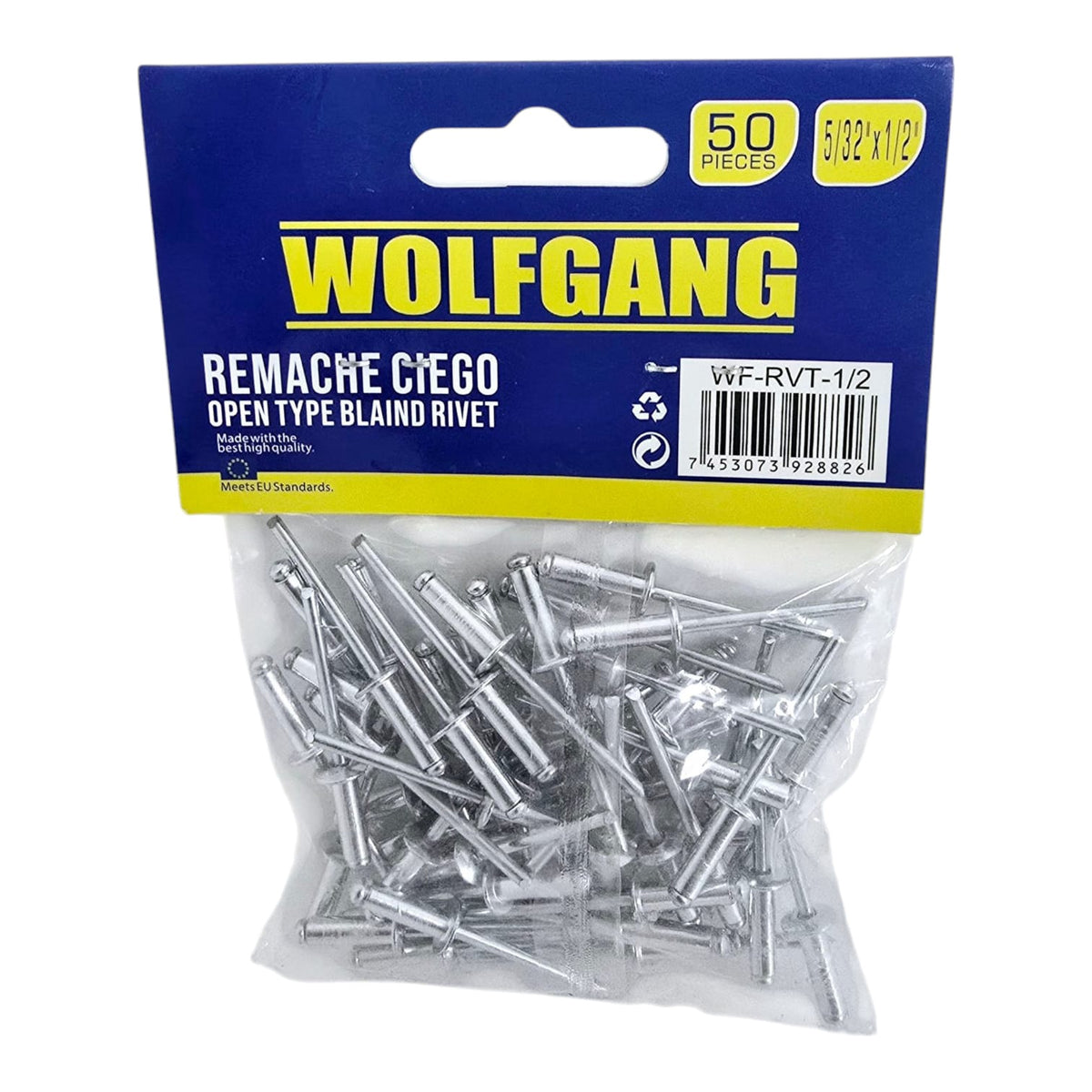 WOLFGANG Rivet Blind 5/32X1/2" 50PCS Pk WF-RVT-1/2