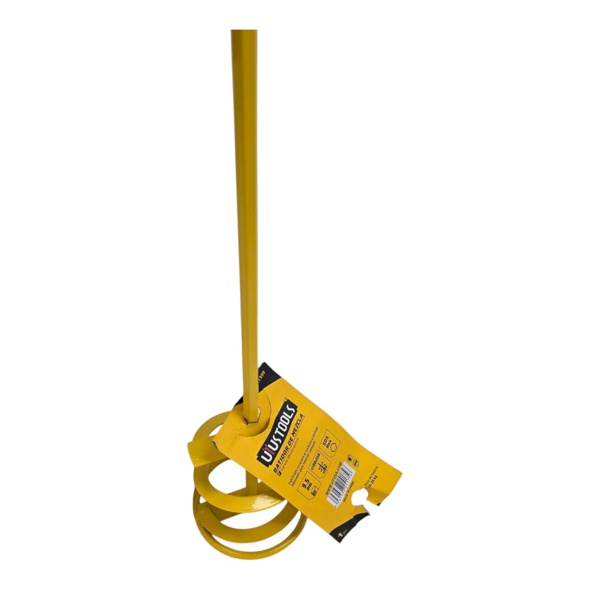 USTOOLS Paint Mixer Metal Yellow 100X550 BAT550