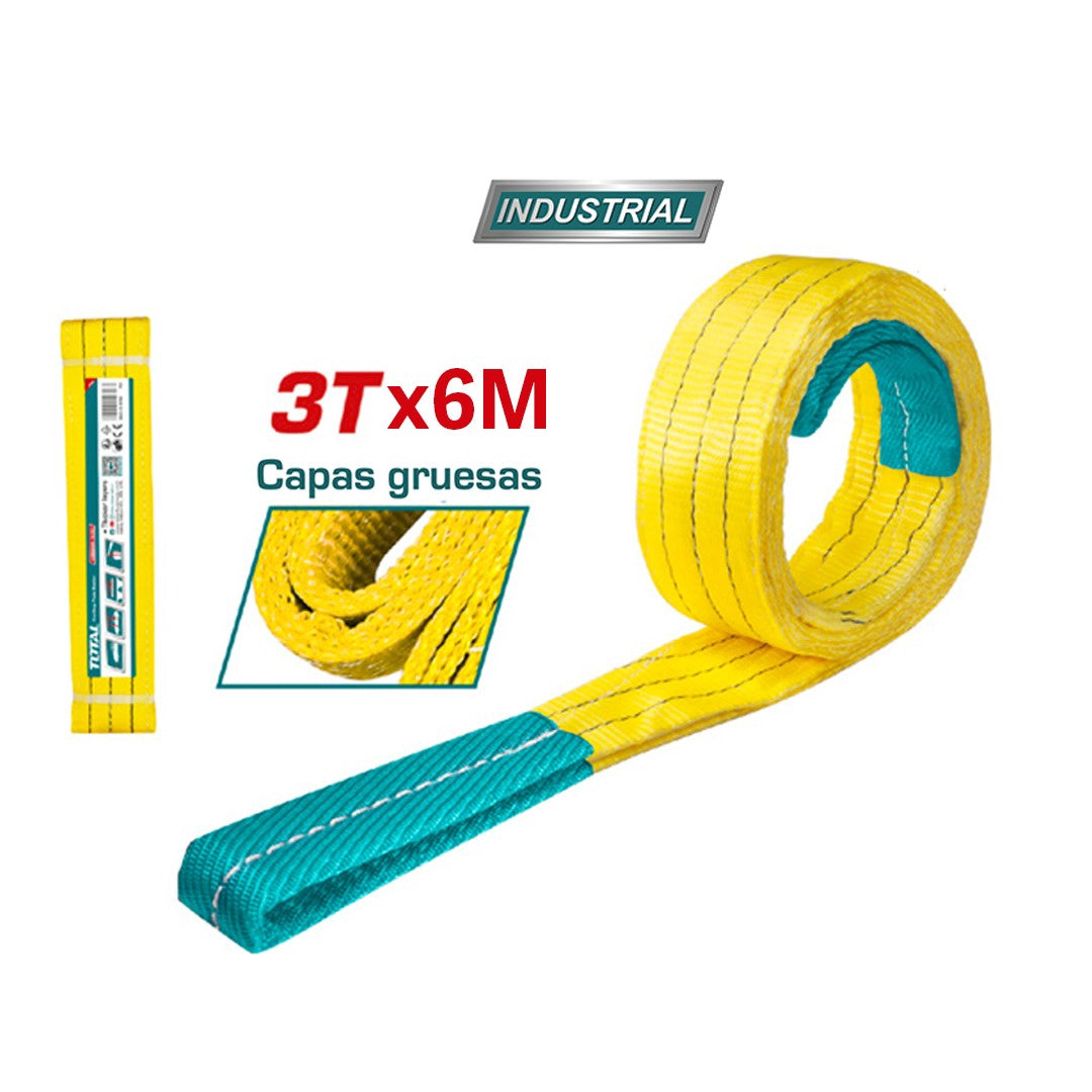 TOTAL Webbing Sling 3T 6M 90MM THTWS0306