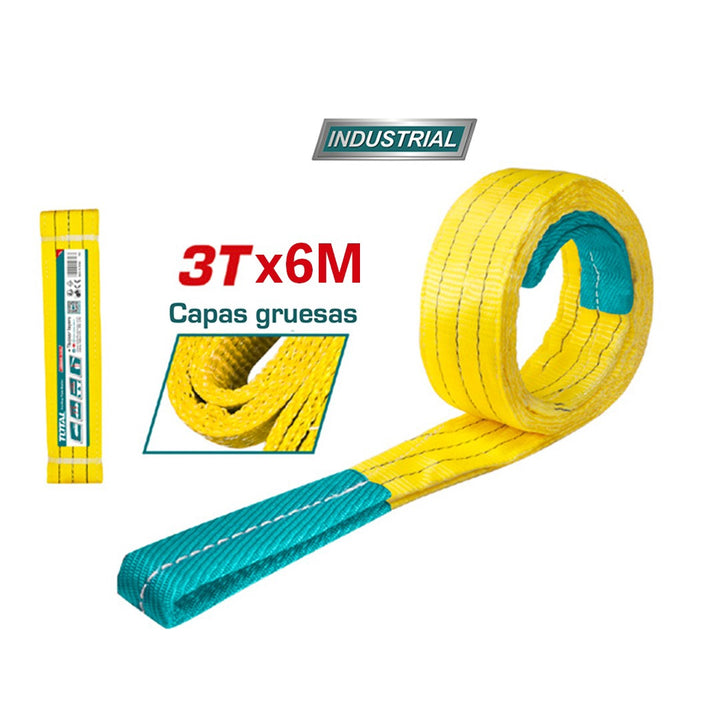TOTAL Webbing Sling 3T 6M 90MM THTWS0306