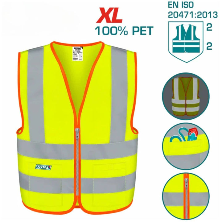 TOTAL Safety Vest TSP63XL Reflection
