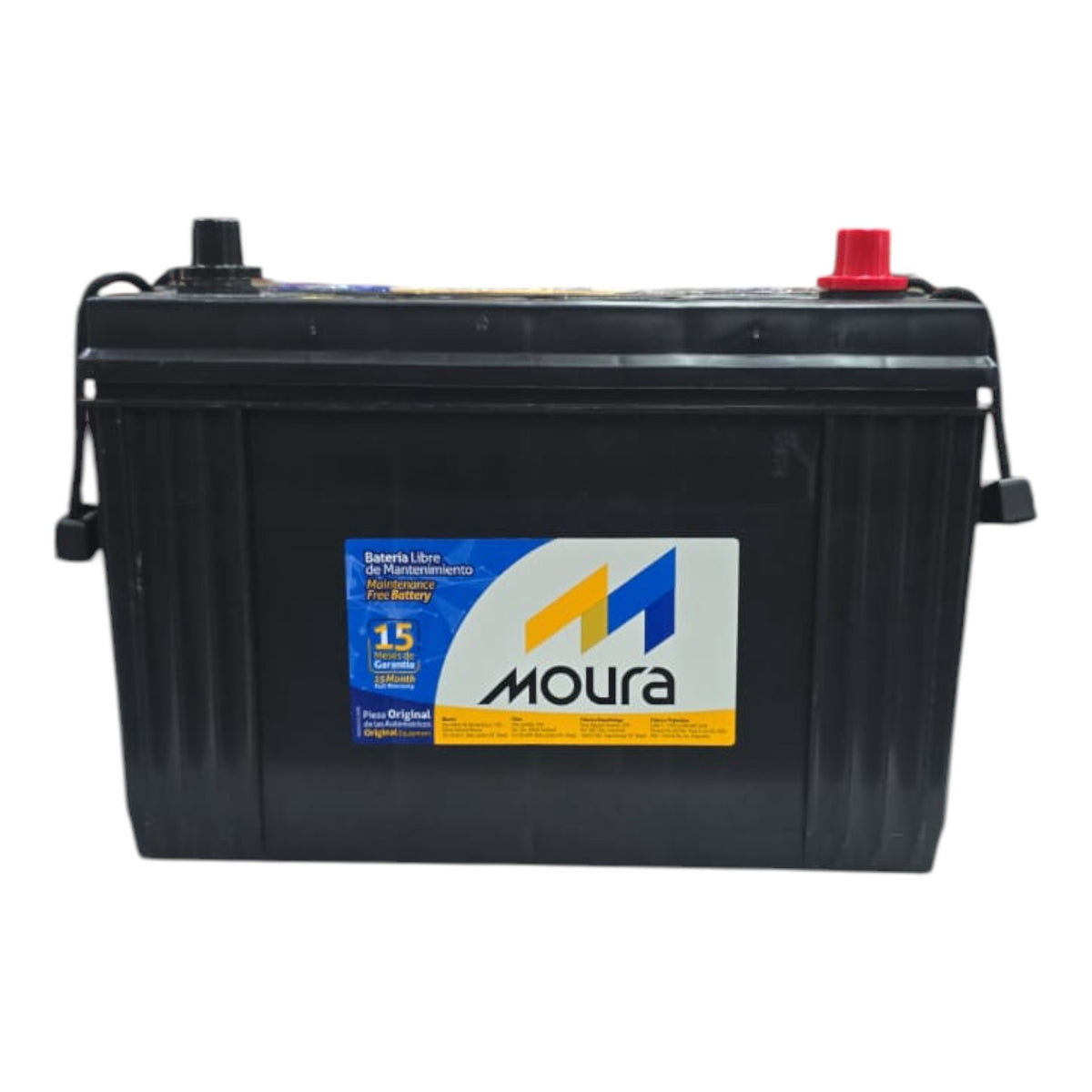 MOURA Battery 17 Pl ME880HD 880 Cca M100LH Left Hand