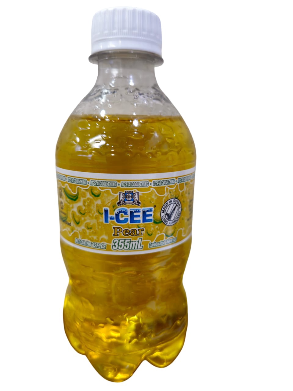 BANKS DIH LTD Banks Dih I-CEE Pear Soda Drink 12OZ 355ML