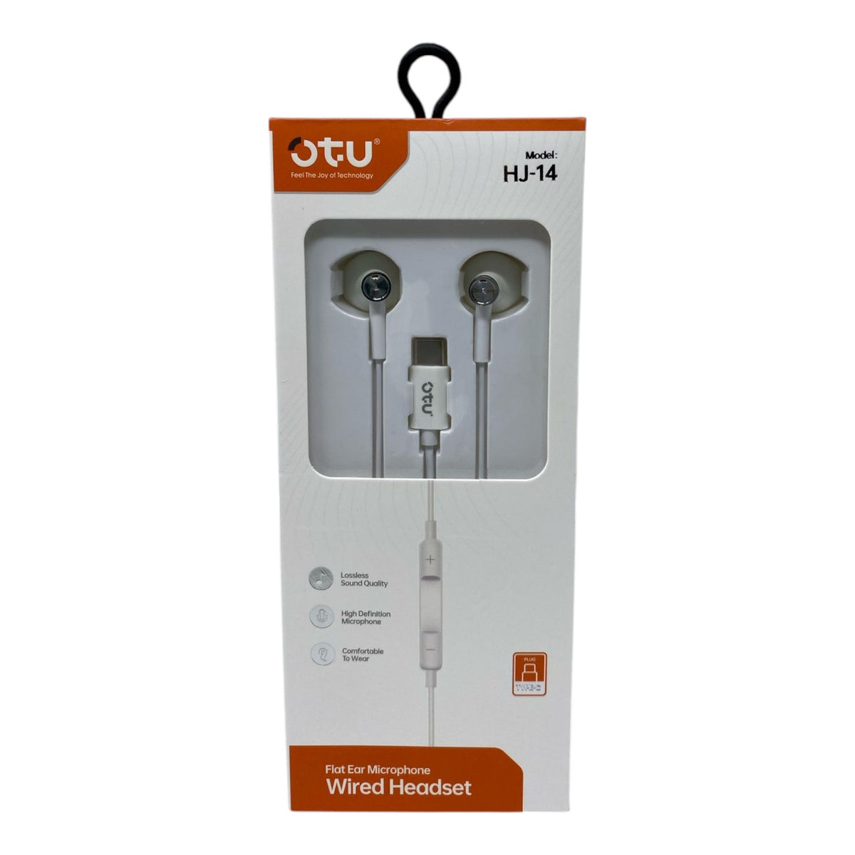 OTU Headphones & Mic HJ-14 TYPE-C Wired Earphone Headset
