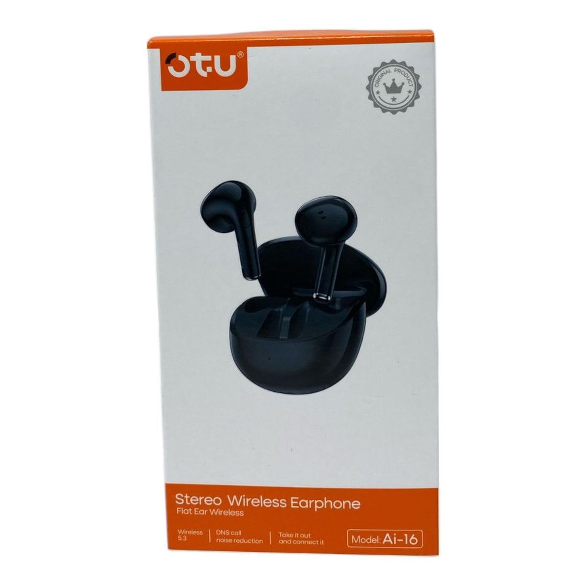 OTU Headphones Wireless Earphone AI-16 Stereo Wireless Bluetooth Headset