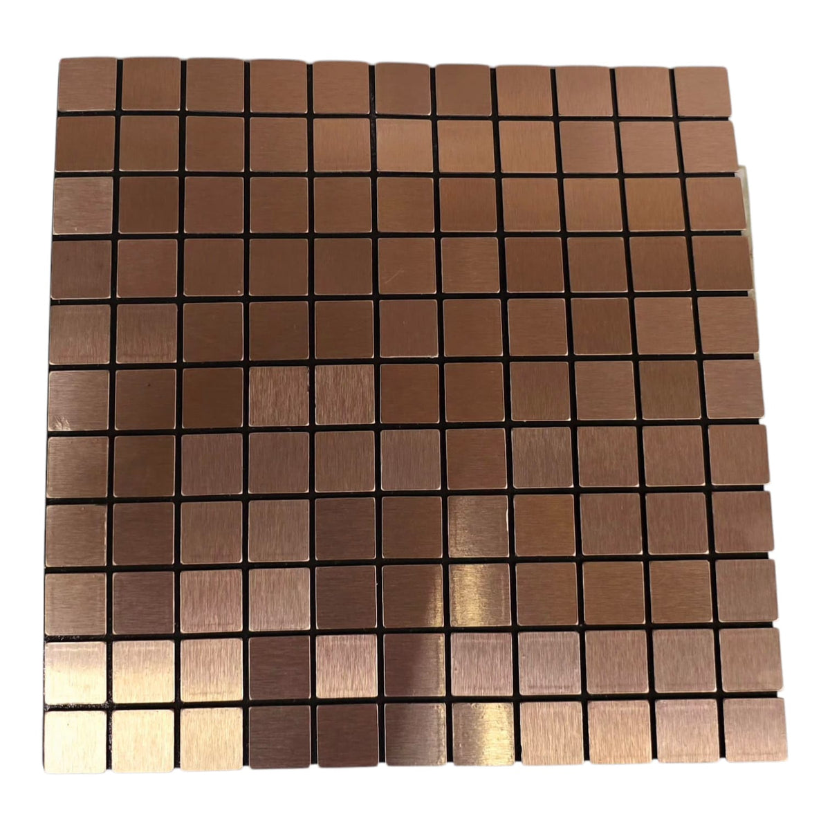 Wall Decor Sticker 30 X 30CM Metallic Brown Mosaic #08