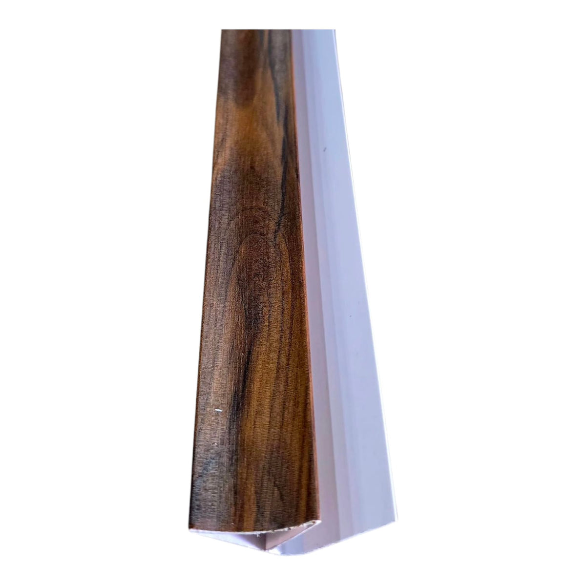 Ceiling PVC Corner 19.5' Broad Dark Brown Heavy