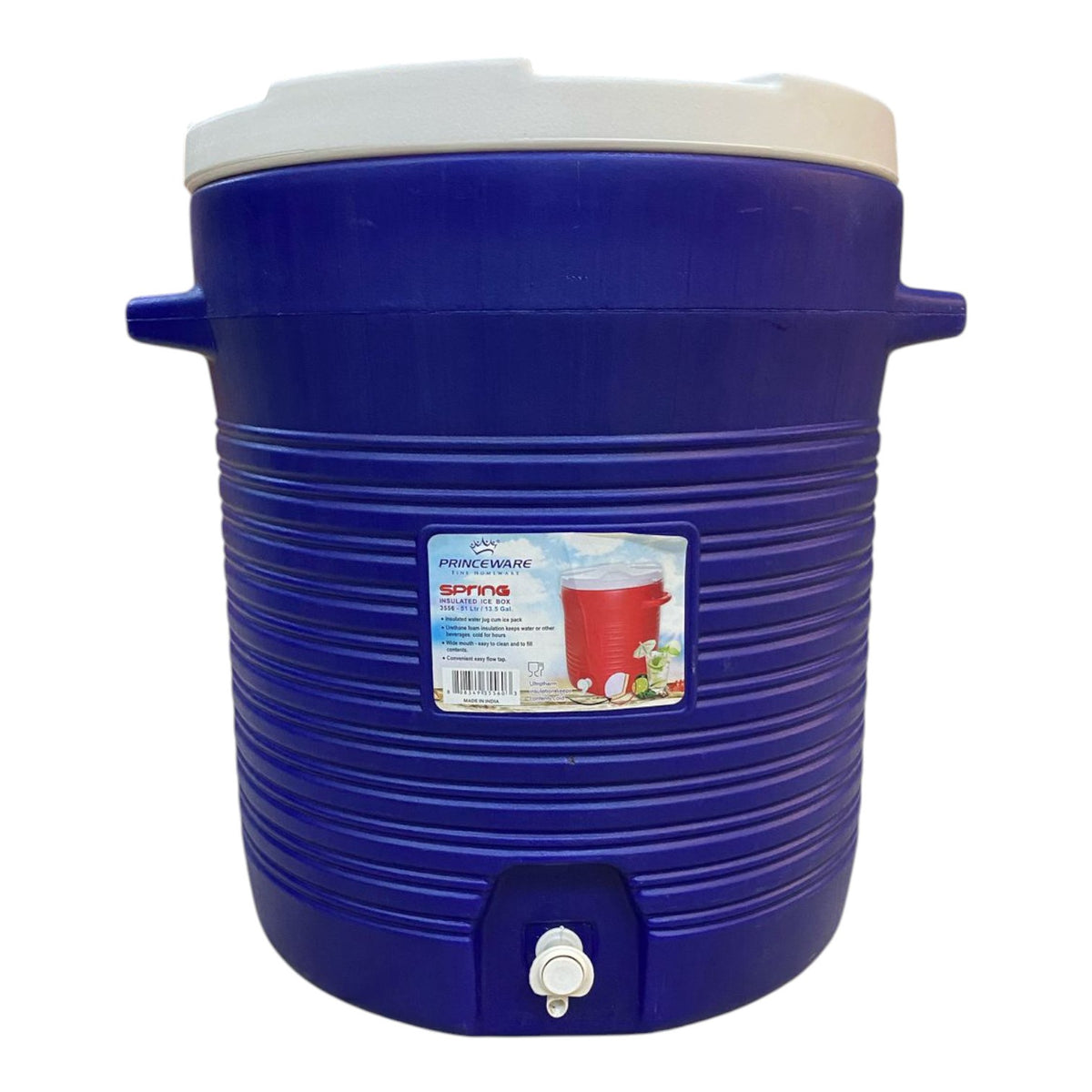 PRINCEWARE Water Cooler 3556 Spring 13.5 Gal 51L Ice Box