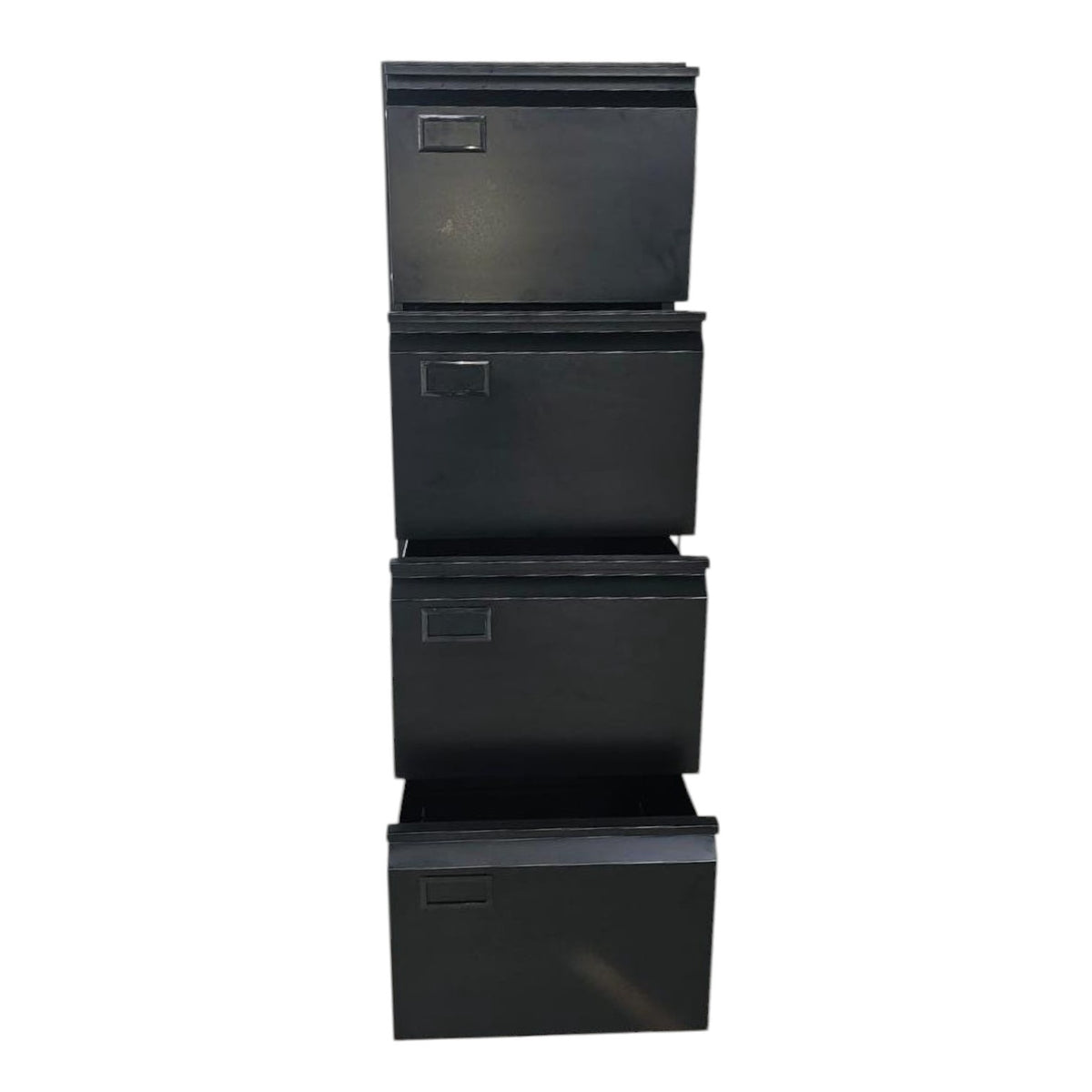 STEELCRAFT Office Cabinet Filing Vertical 4 Drawer SC-V04-2 Black