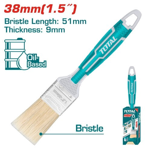 TOTAL Paint Brush 1.5" THT843156 Thick Quality Paper Case