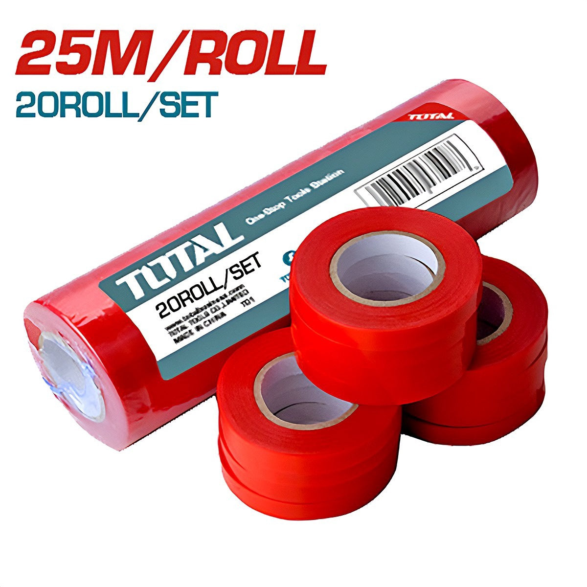 TOTAL Garden Stretch Tie Tape 20 Rolls Set THTPTM1251T
