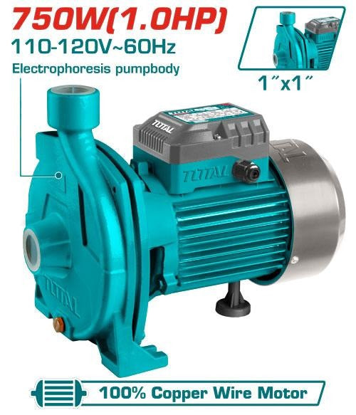 TOTAL Water Pump UTWP27506 750W 110V 1HP