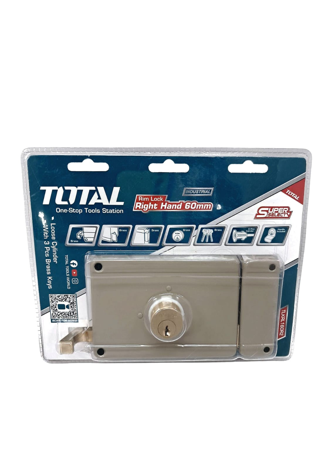 TOTAL Lock Rim 60MM Right Hand TLKRL160R2