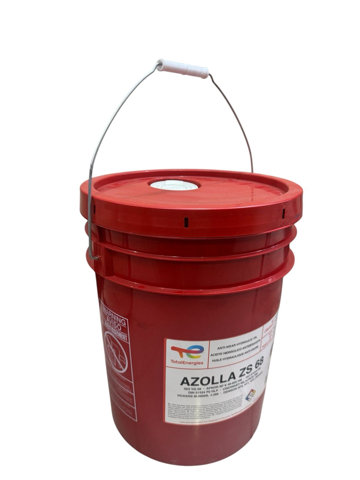TOTALENERGIES Total Energies Hydraulic Fluid Azolla Zs "68" 5 Gal