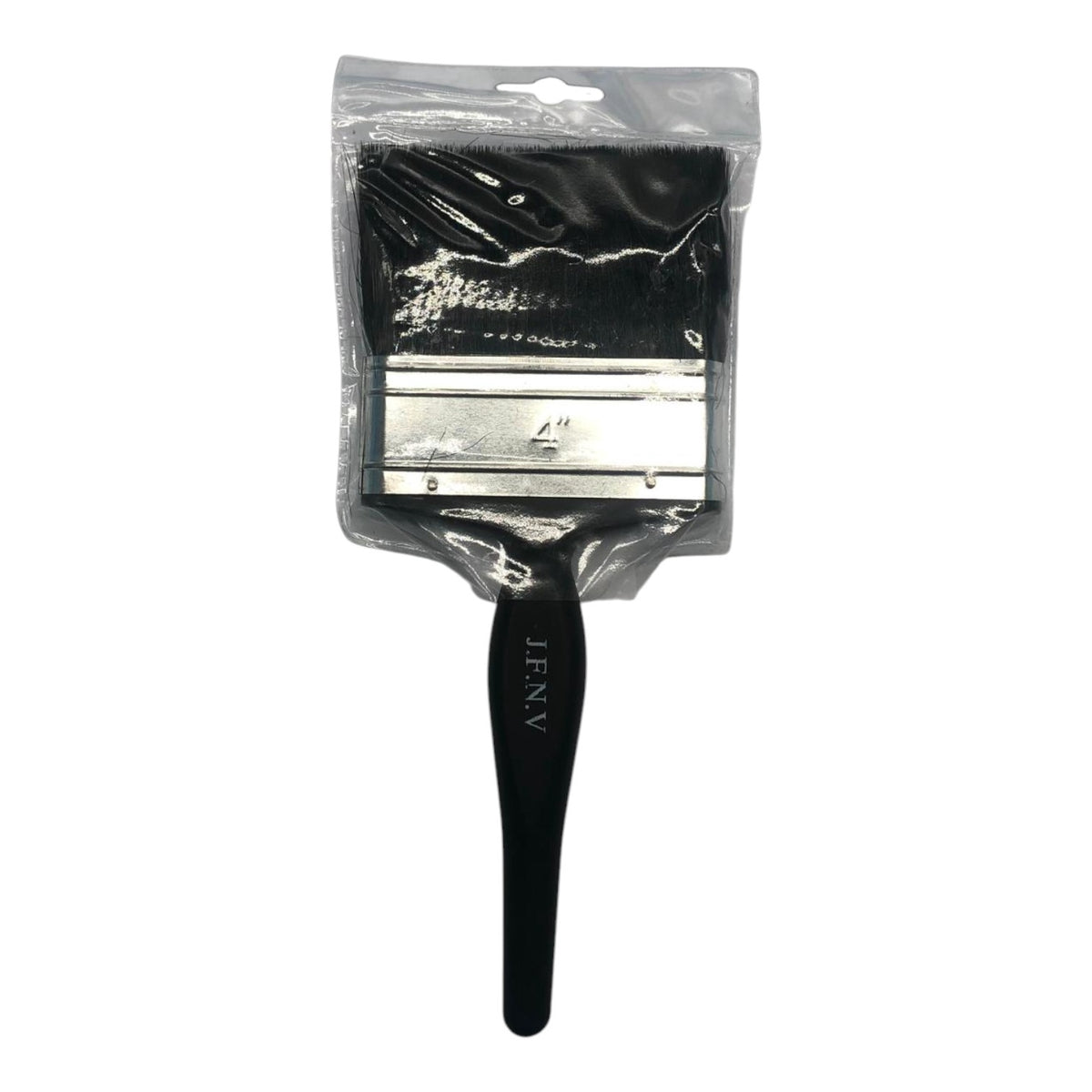 JFNV Paint Brush 4" Black Plastic Handle J.f.n.v