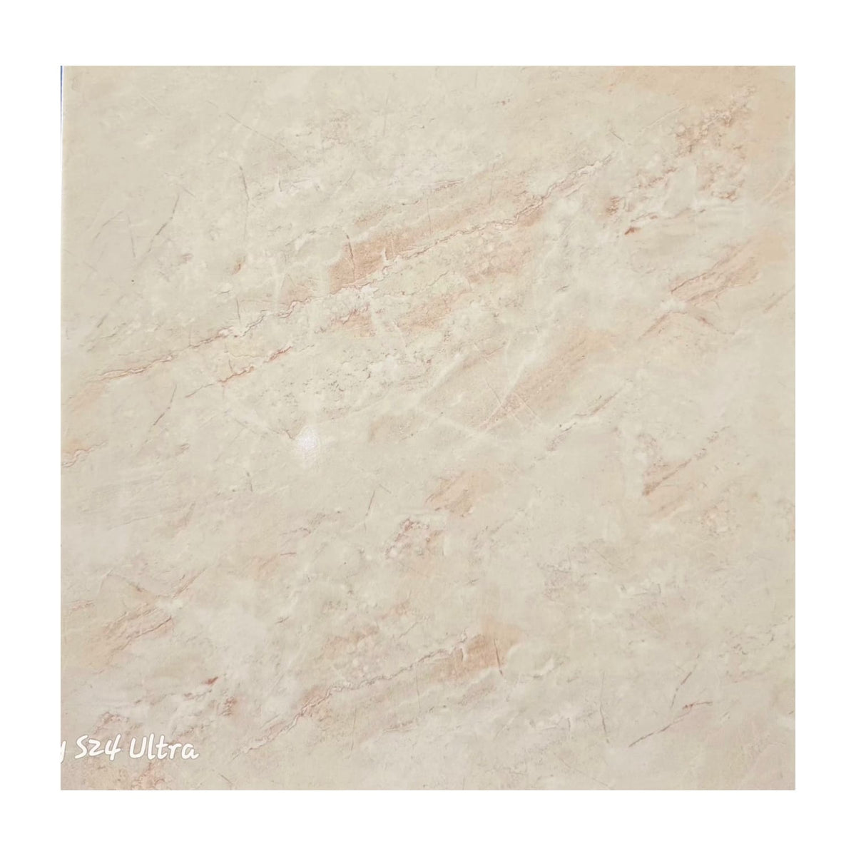 CR-CERAMIC Tile Ceramic 18X18 (46X46CM) Diamantina Marfim HD