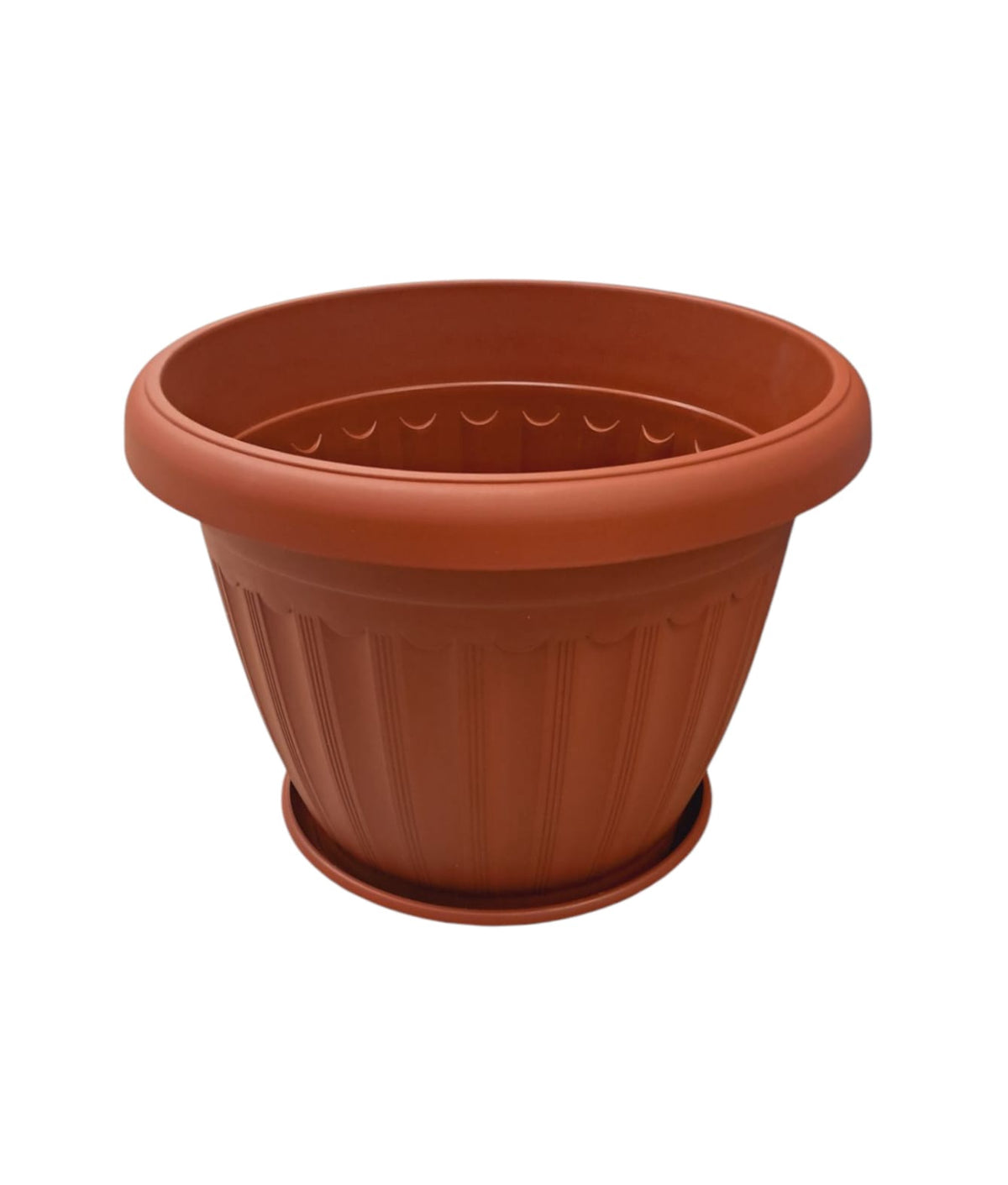 Plant Pot Brown GP-2190-6 LH2007 with Bottom 31X23.6