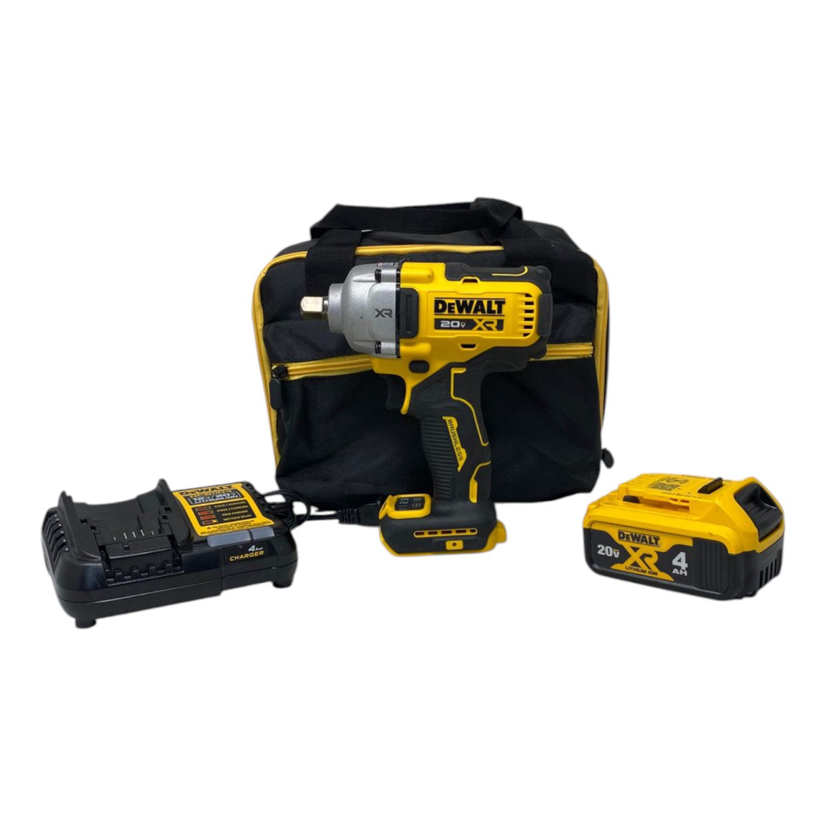 DEWALT Drill Gun DCF892 Xr 1/2" Impact Wrench 20V 4AH Lithium Ion