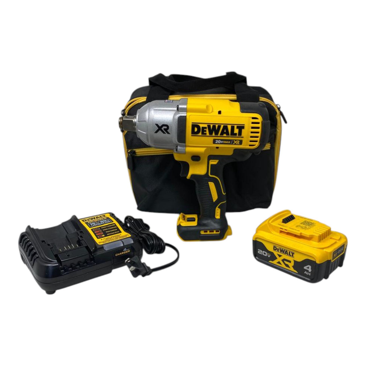 DEWALT Drill Gun DCF897 Max Xr 3/4" Impact Wrench 20V 4AH Lithium Ion