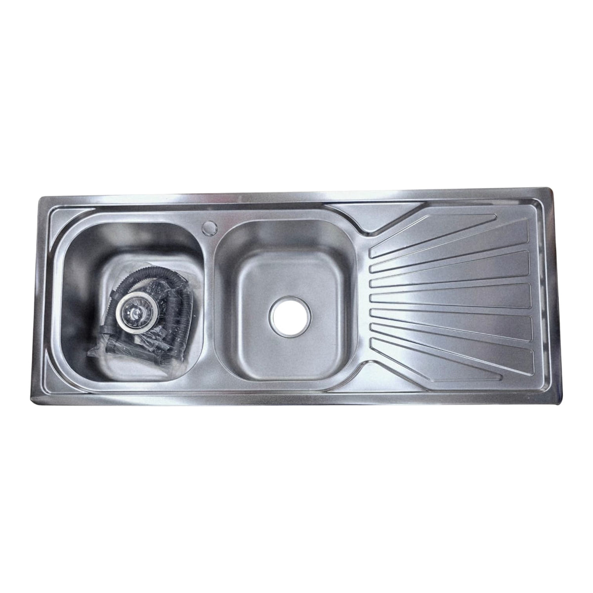SINK D/BOWL S/DRAIN 47" X 19.5" X 7" 120X50CM W/WASTE SC-4442-Y47