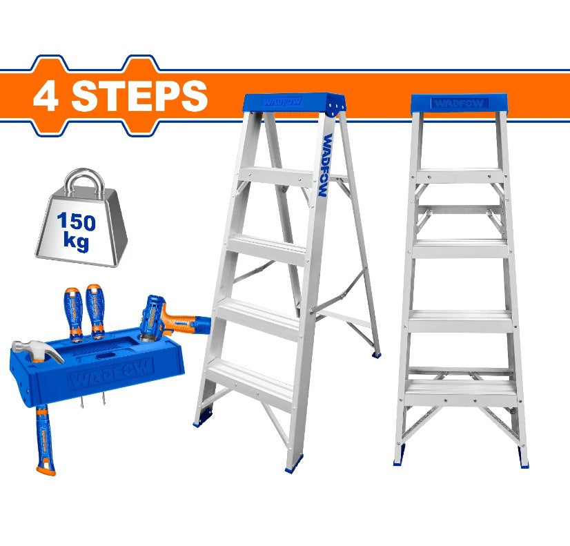 WADFOW Ladder Aluminum 4 Steps WLD2H04