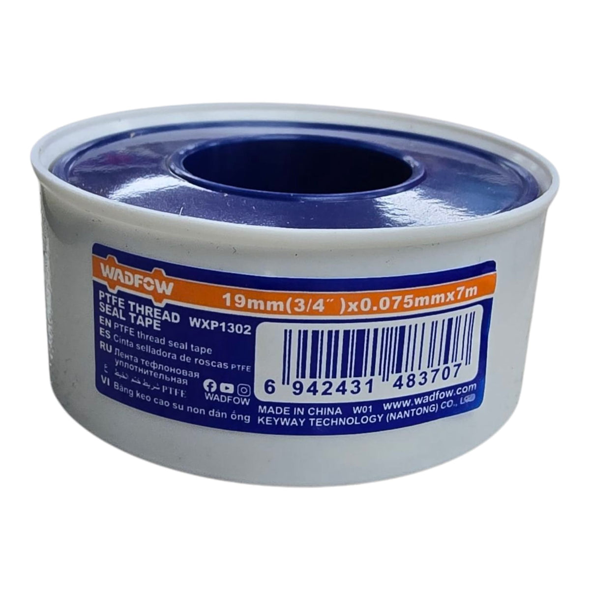 WADFOW Thread Seal Tape 19MM 3/4" X 7M WXP1302
