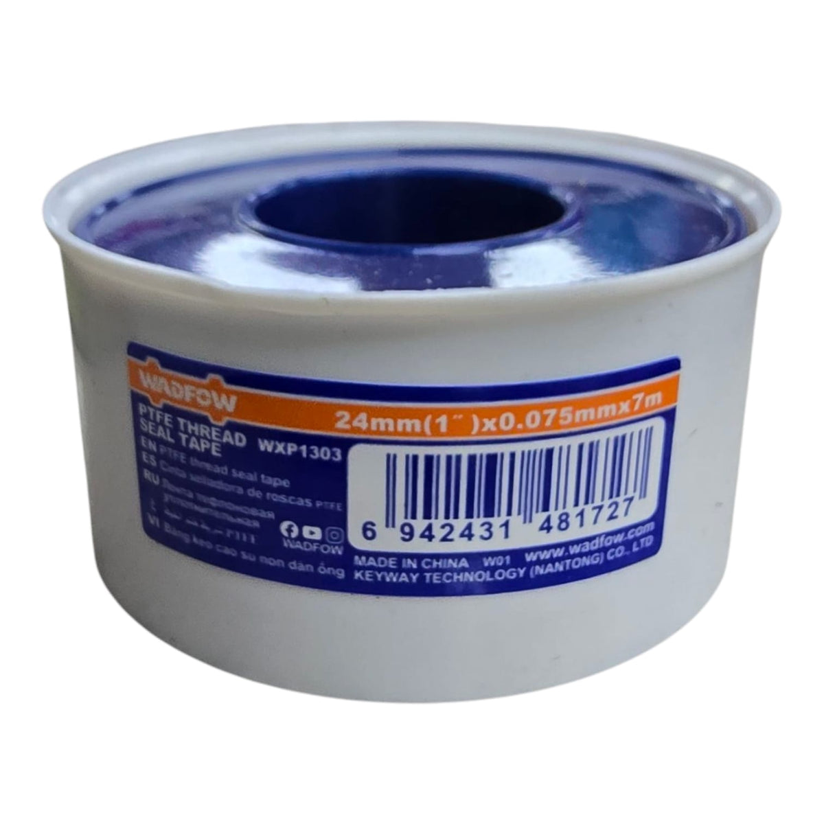 WADFOW Thread Seal Tape 24MM 1" X 7M WXP1303