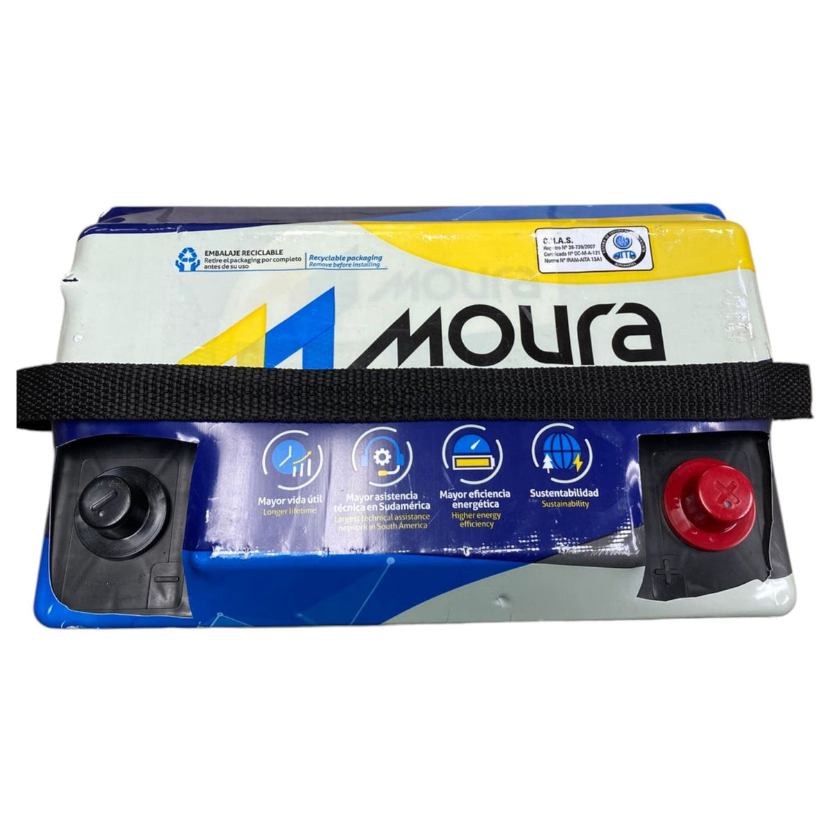 MOURA Battery ME680KD M75LH 680 Cca 770 Hca 75AH