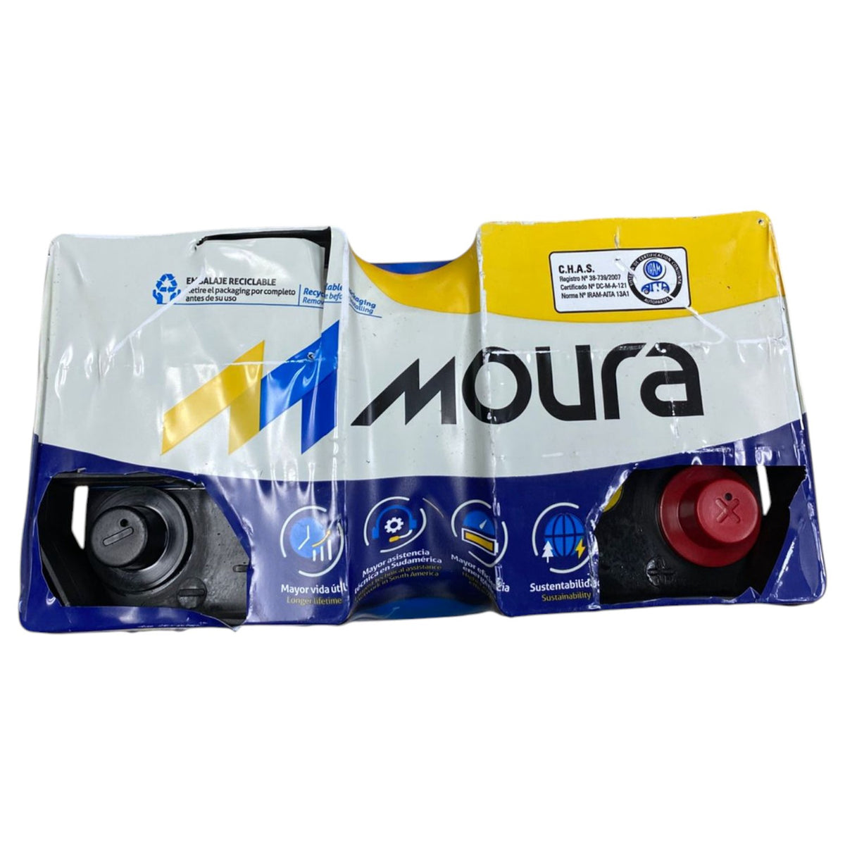 MOURA Battery ME380JR M50LH 375CCA 450HCA