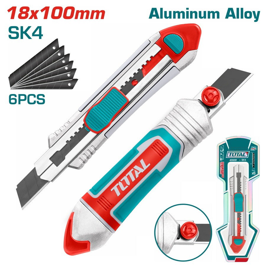 TOTAL Knife Utility TG5121806 Snap Off Blade