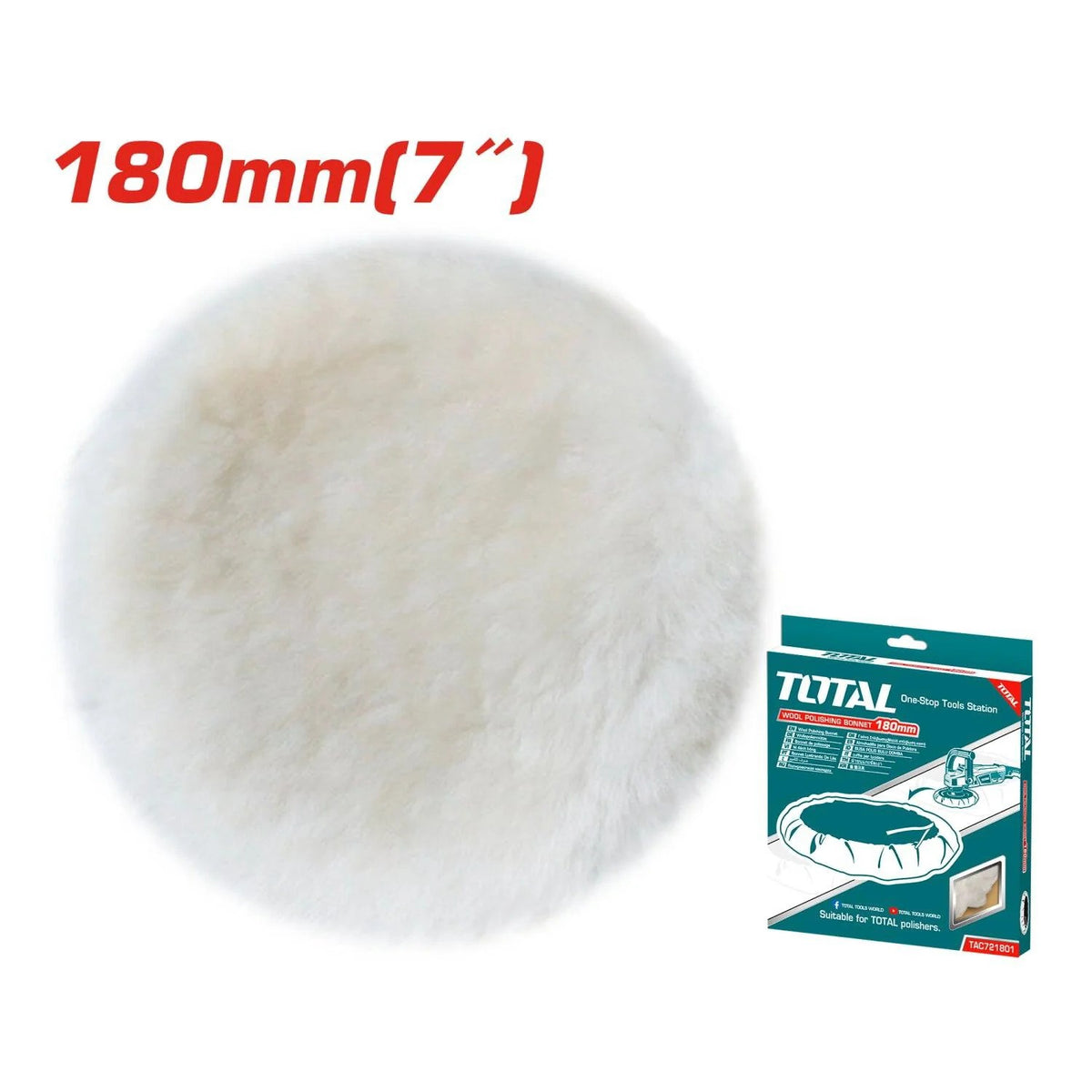 TOTAL Polishing Pad TAC721801 Buffer