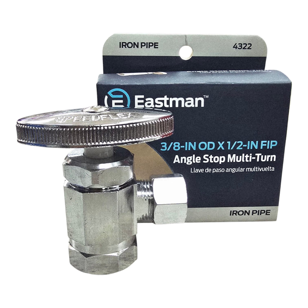 EASTMAN Angle Valve 1/2" X 3/8" 04322