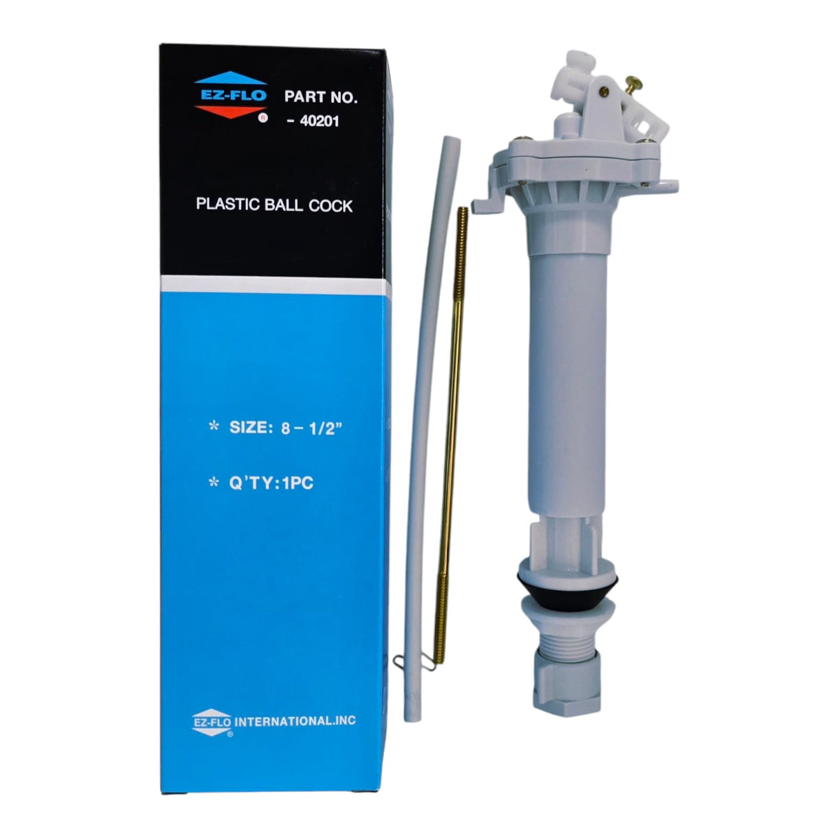 EZ-FLO PVC Plastic Ball Cock 8 1/2" #40201