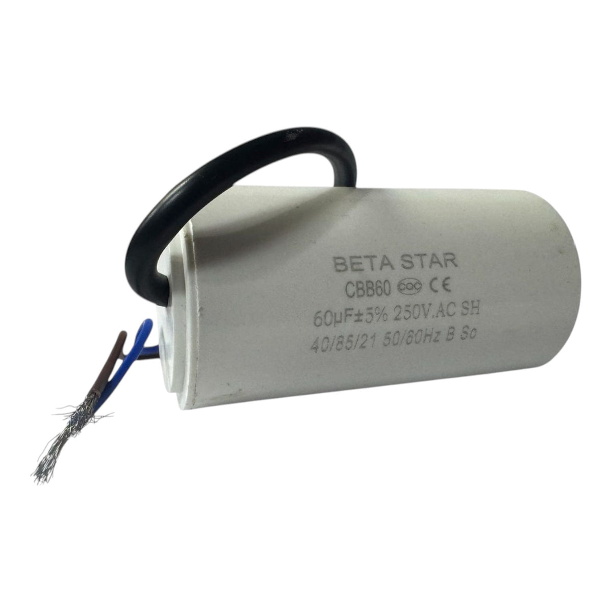 BETA STAR Capacitor 60UF 250V CBB60 Motor Running Plucking Machine