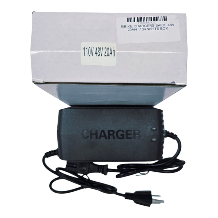 SAIGE E/BIKE Charger 48V 20AH 110V White Box