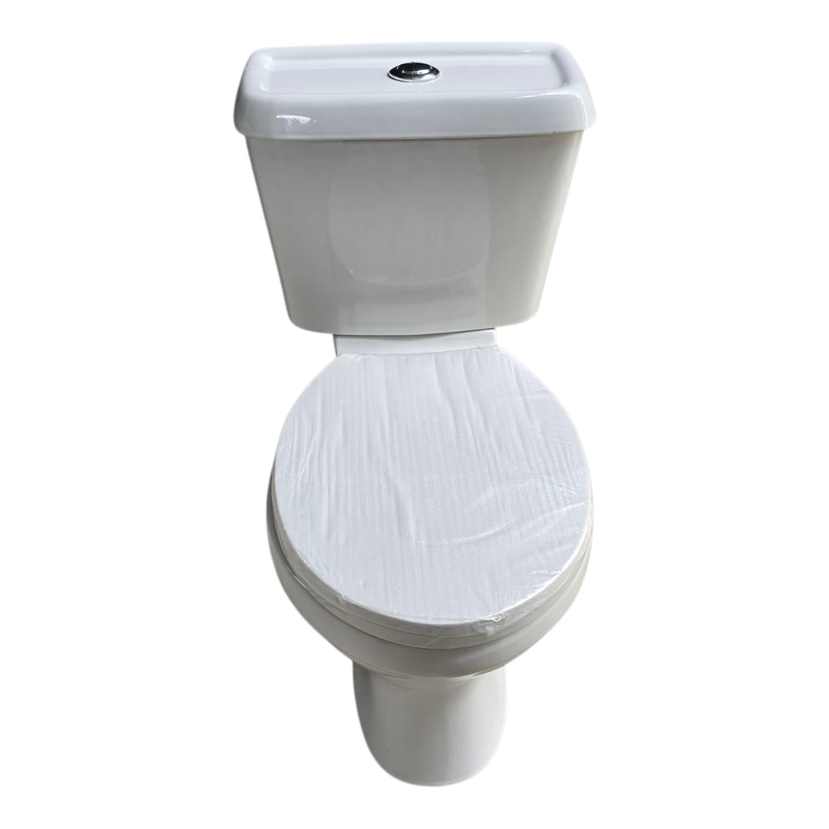 TWYFORD Toilet Set Closed Coupled White Button Flush