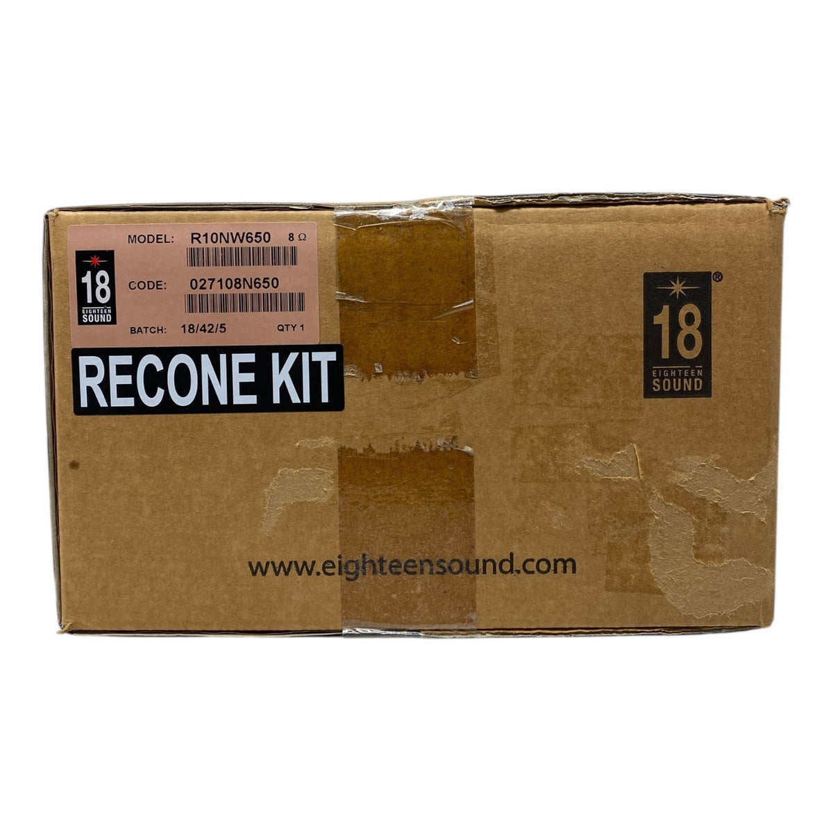 18SOUND Speaker Recone Kit R10NW650 10"