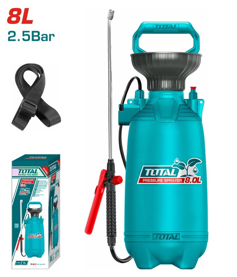 TOTAL Spray Can THSPP30802 8L Pressure Sprayer